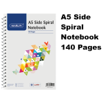 Marlin A5 Side Spiral Notebook